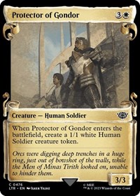 Protector of Gondor (Showcase Scrolls), Universes Beyond: The Lord of the Rings: Tales of Middle-earth