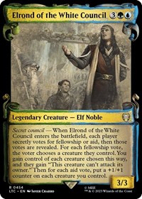 Elrond of the White Council (Showcase Scrolls), Commander: The Lord of the Rings: Tales of Middle-earth