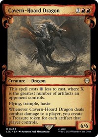 Cavern-Hoard Dragon (Showcase Scrolls), Commander: The Lord of the Rings: Tales of Middle-earth
