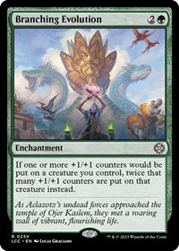 Branching Evolution, Commander: The Lost Caverns of Ixalan