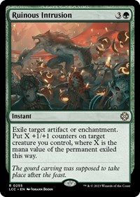 Ruinous Intrusion, Commander: The Lost Caverns of Ixalan