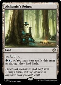 Alchemist's Refuge, Commander: The Lost Caverns of Ixalan