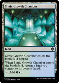 Simic Growth Chamber, Commander: The Lost Caverns of Ixalan