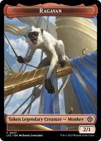 Ragavan // Treasure Double-Sided Token, Commander: The Lost Caverns of Ixalan