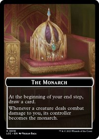 The Monarch // Pirate Double-Sided Token, Commander: The Lost Caverns of Ixalan