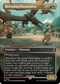 Swooping Pteranodon (Borderless), Universes Beyond: Jurassic World Collection