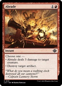 Abrade, The Lost Caverns of Ixalan
