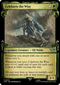 Celeborn the Wise (Showcase Scrolls), Universes Beyond: The Lord of the Rings: Tales of Middle-earth