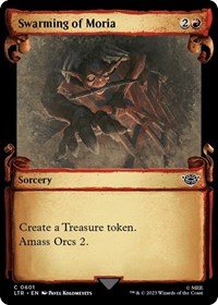 Swarming of Moria (Showcase Scrolls), Universes Beyond: The Lord of the Rings: Tales of Middle-earth