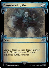 Surrounded by Orcs (Showcase Scrolls), Universes Beyond: The Lord of the Rings: Tales of Middle-earth