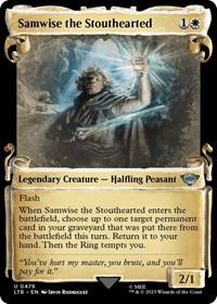 Samwise the Stouthearted (Showcase Scrolls), Universes Beyond: The Lord of the Rings: Tales of Middle-earth