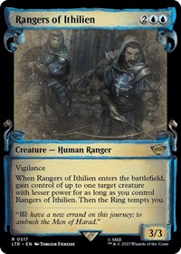 Rangers of Ithilien (Showcase Scrolls), Universes Beyond: The Lord of the Rings: Tales of Middle-earth