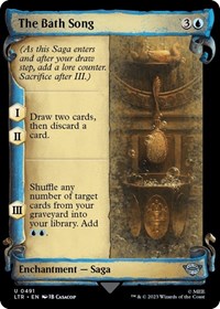 The Bath Song (Showcase Scrolls), Universes Beyond: The Lord of the Rings: Tales of Middle-earth