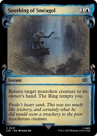 Soothing of Smeagol (Showcase Scrolls), Universes Beyond: The Lord of the Rings: Tales of Middle-earth
