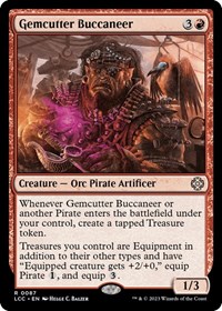 Gemcutter Buccaneer, Commander: The Lost Caverns of Ixalan