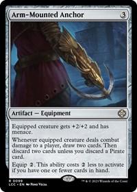 Arm-Mounted Anchor, Commander: The Lost Caverns of Ixalan