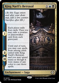 King Narfi's Betrayal, Commander: The Lost Caverns of Ixalan