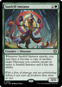 Sunfrill Imitator, Commander: The Lost Caverns of Ixalan