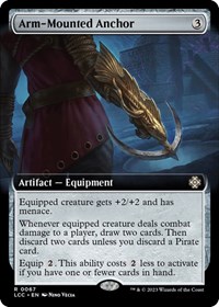 Arm-Mounted Anchor (Extended Art), Commander: The Lost Caverns of Ixalan