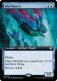 Mist Dancer (Extended Art), Commander: The Lost Caverns of Ixalan