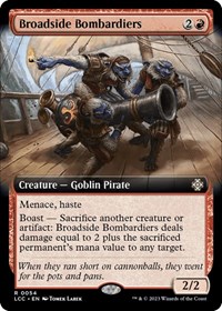 Broadside Bombardiers (Extended Art), Commander: The Lost Caverns of Ixalan