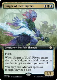 Singer of Swift Rivers (Extended Art), Commander: The Lost Caverns of Ixalan