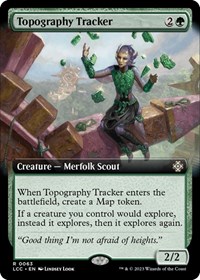 Topography Tracker (Extended Art), Commander: The Lost Caverns of Ixalan