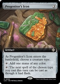 Progenitor's Icon (Extended Art), Commander: The Lost Caverns of Ixalan