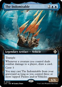 The Indomitable (Extended Art), Commander: The Lost Caverns of Ixalan