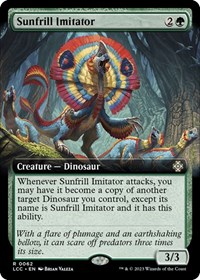 Sunfrill Imitator (Extended Art), Commander: The Lost Caverns of Ixalan