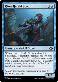 River Herald Scout, The Lost Caverns of Ixalan