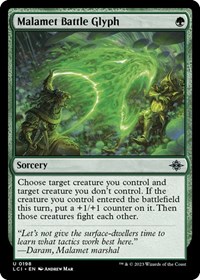 Malamet Battle Glyph, The Lost Caverns of Ixalan