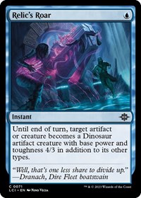 Relic's Roar, The Lost Caverns of Ixalan