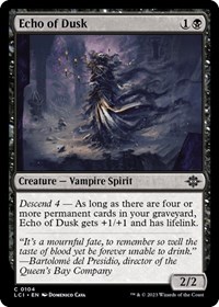 Echo of Dusk, The Lost Caverns of Ixalan