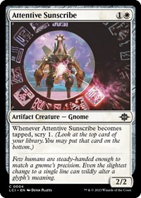 Attentive Sunscribe, The Lost Caverns of Ixalan