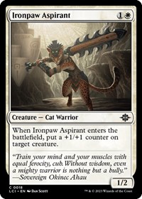 Ironpaw Aspirant, The Lost Caverns of Ixalan