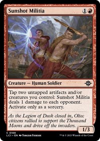 Sunshot Militia, The Lost Caverns of Ixalan