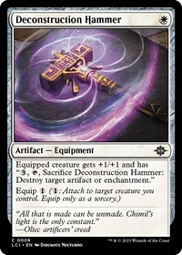 Deconstruction Hammer, The Lost Caverns of Ixalan