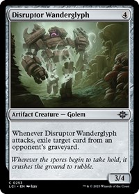 Disruptor Wanderglyph, The Lost Caverns of Ixalan