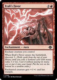 Etali's Favor, The Lost Caverns of Ixalan