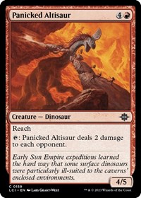 Panicked Altisaur, The Lost Caverns of Ixalan