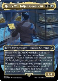 Henry Wu, InGen Geneticist (Borderless) (Emblem), Universes Beyond: Jurassic World Collection