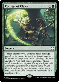 Contest of Claws, Commander: The Lost Caverns of Ixalan