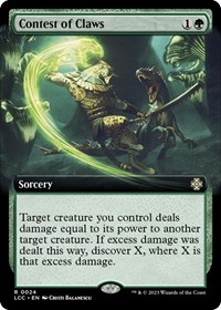 Contest of Claws (Extended Art), Commander: The Lost Caverns of Ixalan