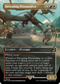 Swooping Pteranodon (Borderless) (Emblem), Universes Beyond: Jurassic World Collection