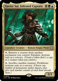 Xavier Sal, Infested Captain, Commander: The Lost Caverns of Ixalan