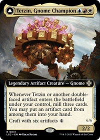 Tetzin, Gnome Champion (Extended Art), Commander: The Lost Caverns of Ixalan