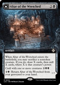 Altar of the Wretched (Extended Art), Commander: The Lost Caverns of Ixalan