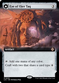 Eye of Ojer Taq (Extended Art), Commander: The Lost Caverns of Ixalan