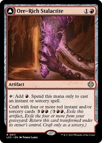 Ore-Rich Stalactite, Commander: The Lost Caverns of Ixalan